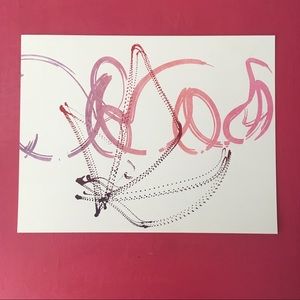 Flowing Butterfly Abstract Wall Art